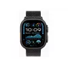 Apple Watch Ultra 2 GPS + Cellular 49mm Black Titanium Case with Black Titanium Milanese Loop – M