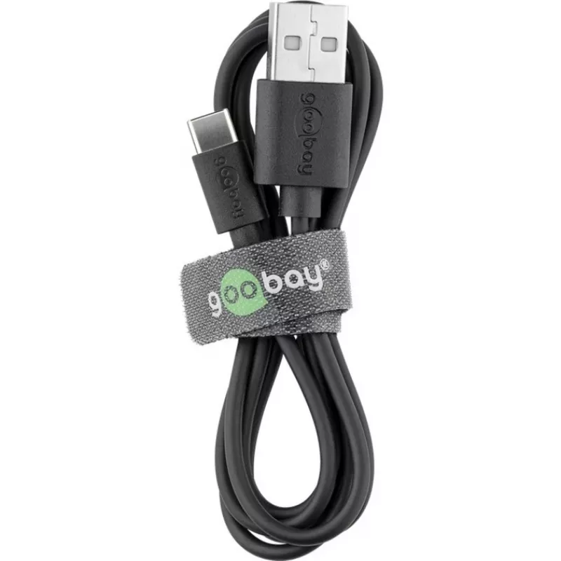 Goobay 45735 USB kábel čierny