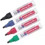 Permanentný marker Edding 10 č. 1, hrot 1,0–5,0 mm, sortiment farieb