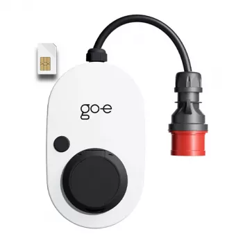 go-e Gemini flex 2.0 čierna biela wallbox 11000W Type 2