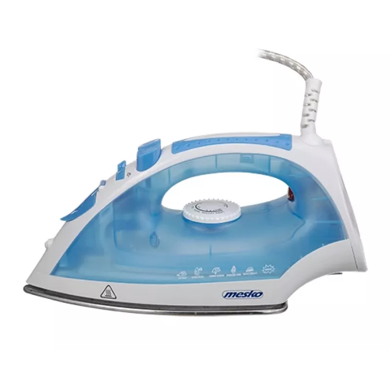 Žehlička Mesko MS 5023 s káblom 2200 W modrá/biela