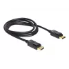 DisplayPort kábel DeLOCK 82585 2 m čierny