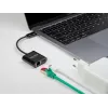 USB Type-C adaptér DeLOCK 66644 Gigabit LAN Power Delivery