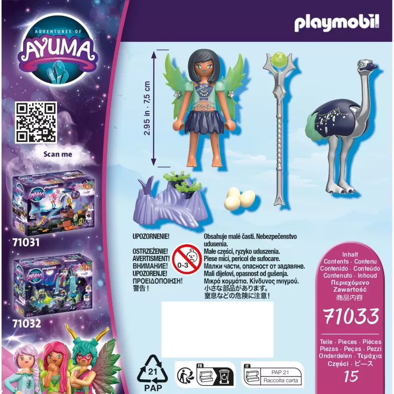 Sada hračiek Playmobil Ayuma 71033 odporúčaný vek 7 rokov