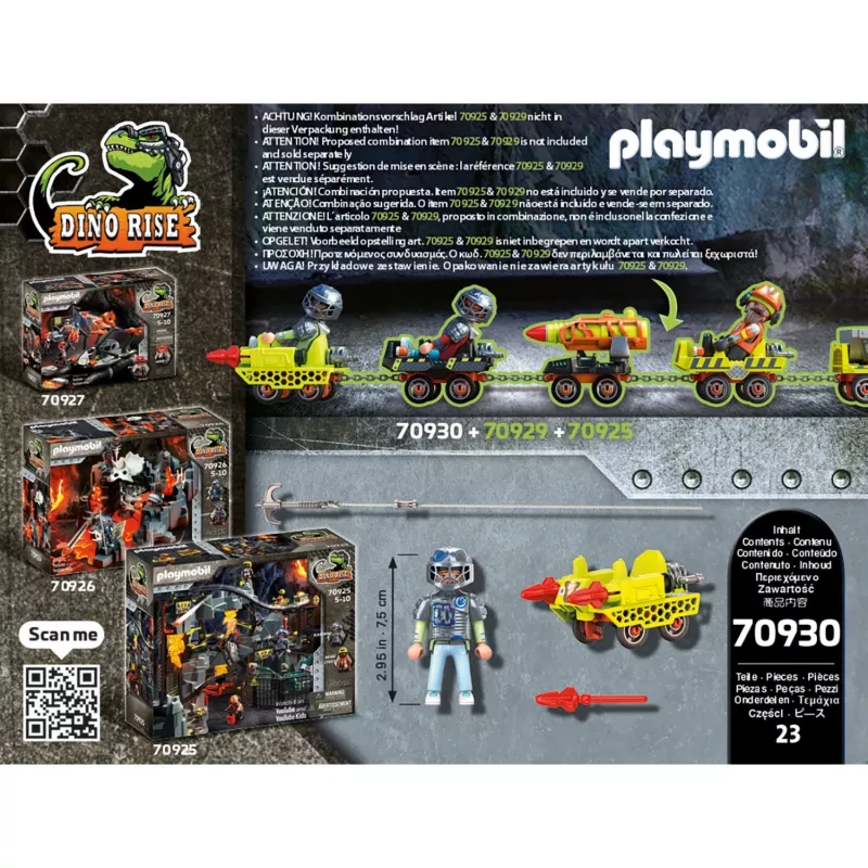 Sada DINO Rise 70930 Mine Cruiser