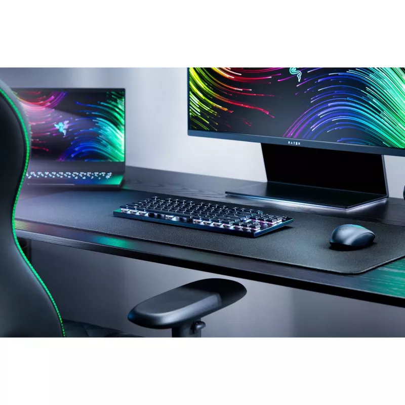 Herná klávesnica Razer RZ03-04370400-R3G1 USB RF Wireless Bluetooth QWERTZ nemecká čierna
