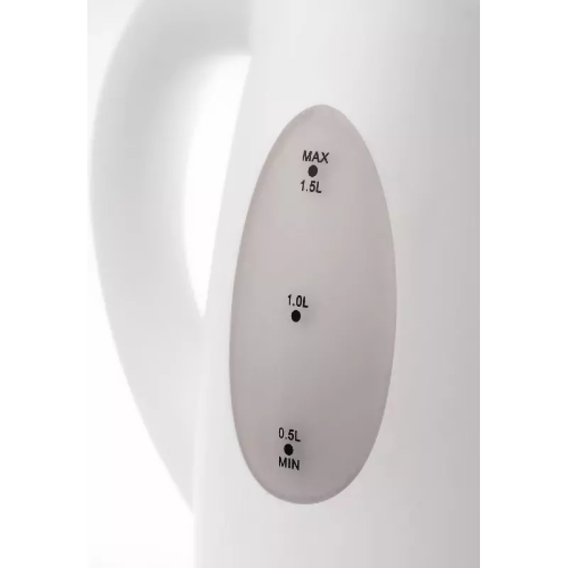 Adler | kanvica | AD 1207 | štandardná | 2000 W | 1,5 L | plast | 360° otočná základňa | biela