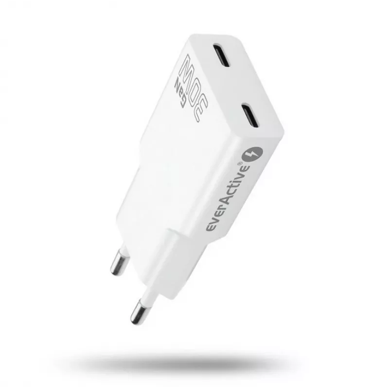 Napájací zdroj everActive SC-385Q Super slim QC 4 Fast Charging — USB rýchlonabíjačka, kompaktný dizajn