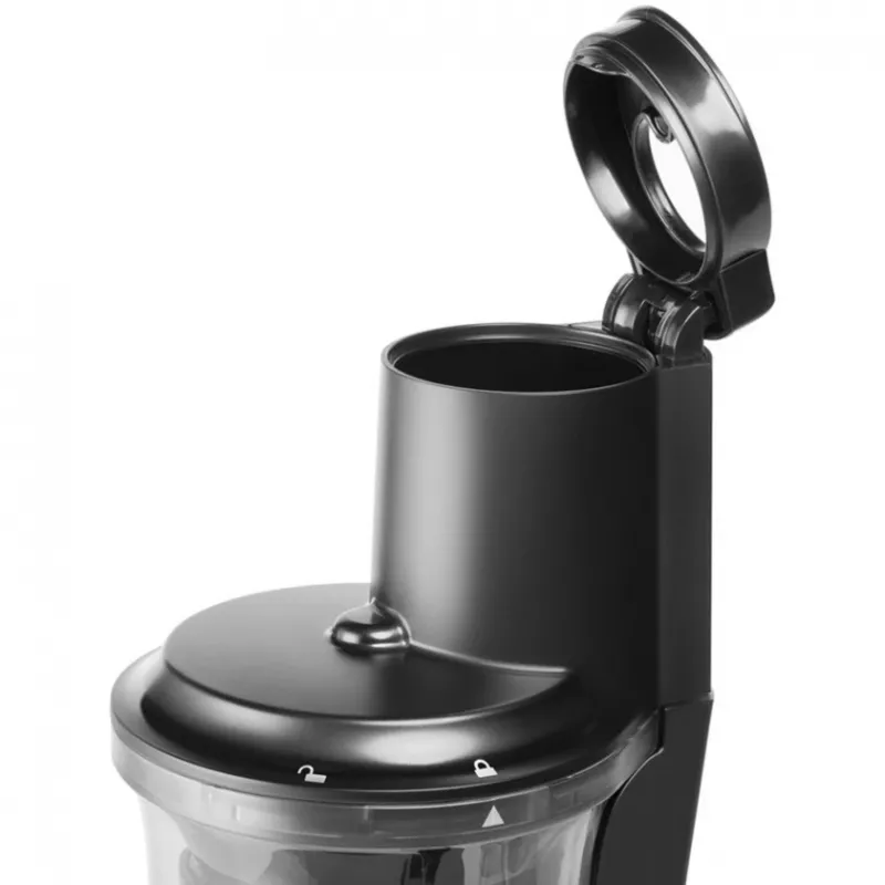 Slow Juicer NBJ500, odšťavovač sivý/čierny, 150 Watt
