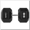 HMS Fitness HEX PRO 55 jednoručka s pevnou váhou 55 kg 1 ks