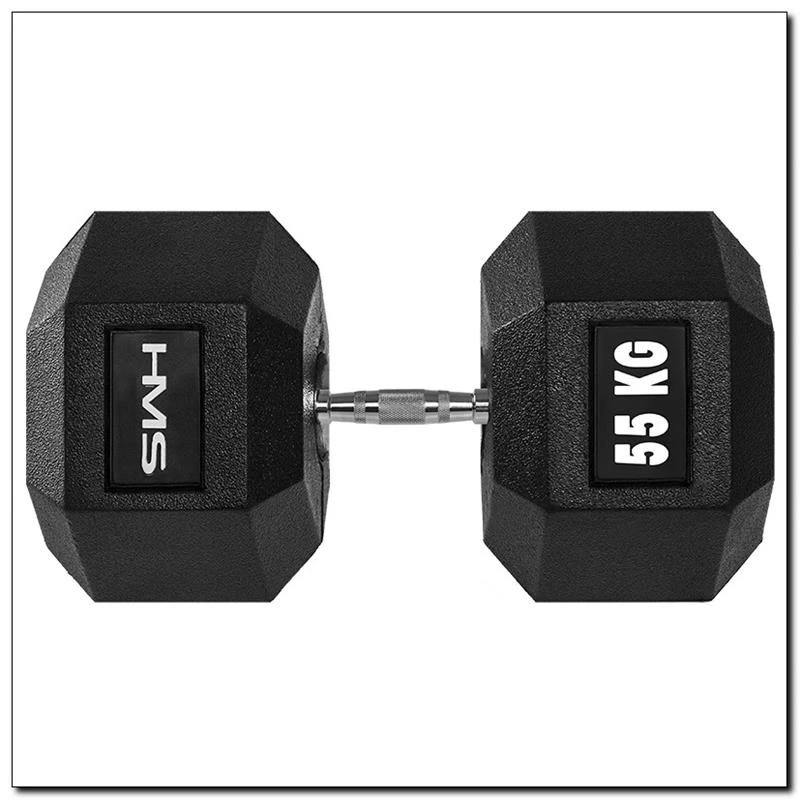 HMS Fitness HEX PRO 55 jednoručka s pevnou váhou 55 kg 1 ks