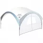 Bočná stena so vstupom, pre FastPitch Shelter L, bočný diel strieborná, 3,65m