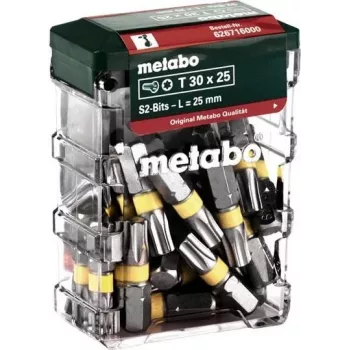 Sada bitov do skrutkovača Metabo SP T30 25 mm, 25 kusov
