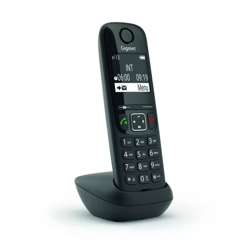 Analógový/DECT telefón Gigaset AS690HX bezdrôtový mobilný telefón zobrazenie čísla čierny