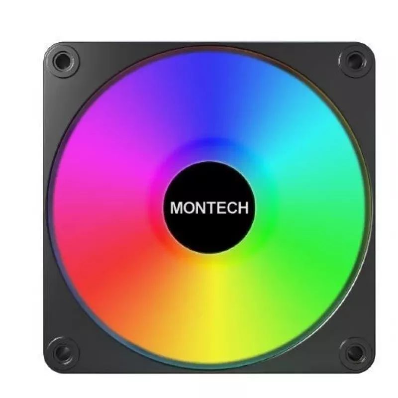 Montech GF120R V2 ARGB modul ventilátora počítačovej skrine 12 cm čierny 1 ks