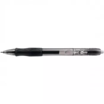 Gélové pero BIC GEL-OCITY 0,7 mm čierne — hrot 0,7 mm, čierny atrament