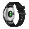 Silikónový náramok FIXED pre Garmin QuickFit 20 mm, čierny
