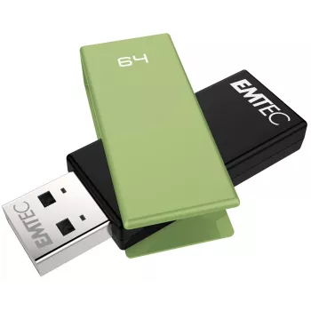 USB kľúč Emtec C350 Brick 64 GB USB Type-A čierny zelený