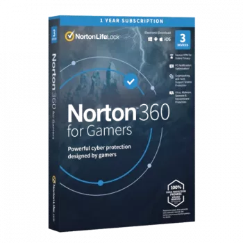 Norton 360 For Gamers | 3 zariadenia | 1 rok | 50 GB cloudového úložiska | EU | NON SUB |