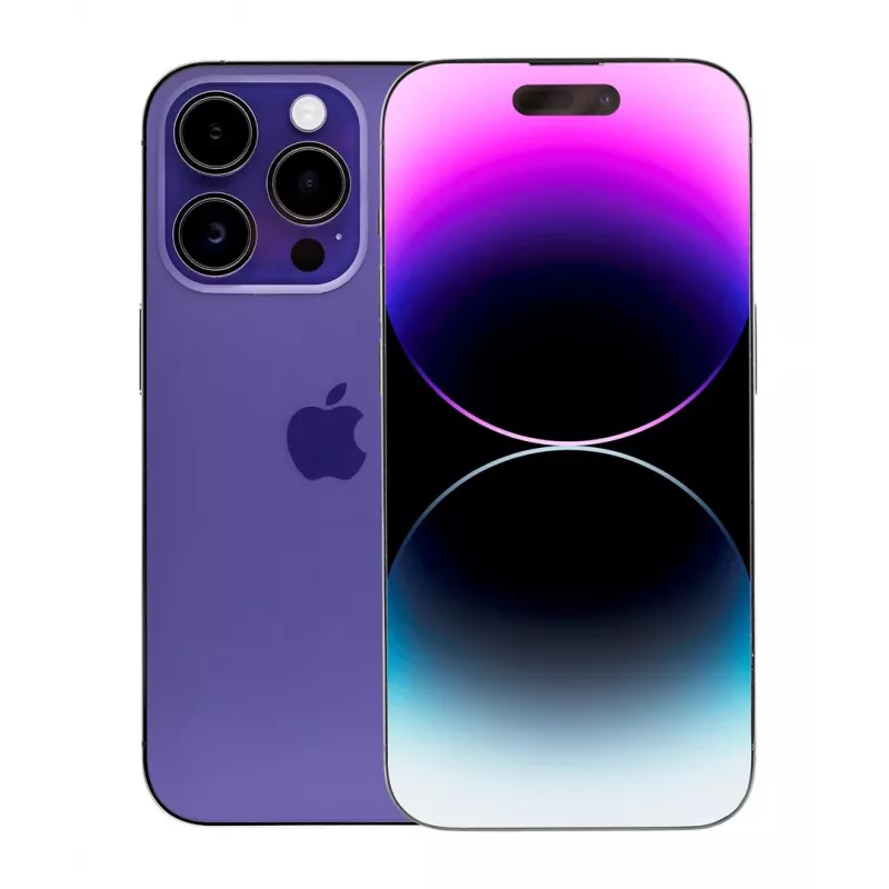 Apple iPhone 14 Pro 17 cm (6.7) Dual SIM iOS 16 5G 256 GB fialová Remade / repasovaný
