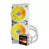 Vodné chladenie CPU Darkflash DE240 (biele) – 240-mm radiátor, uzavretý AIO okruh