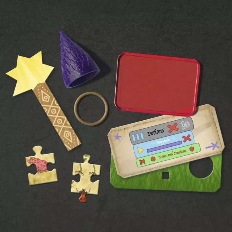 Mystery Adventskalender - Der magische Wald, puzzle hra