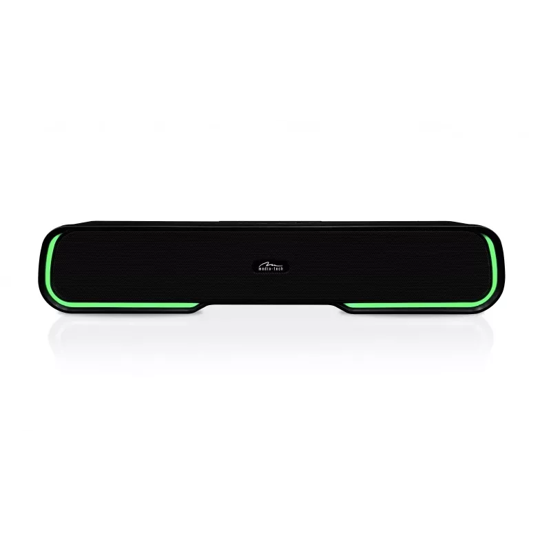 Reproduktor MEDIA‑TECH Phantom MT3180 soundbar 450W RMS, 80W na batérie, Bluetooth, káblový & bezdrôtový, čierny