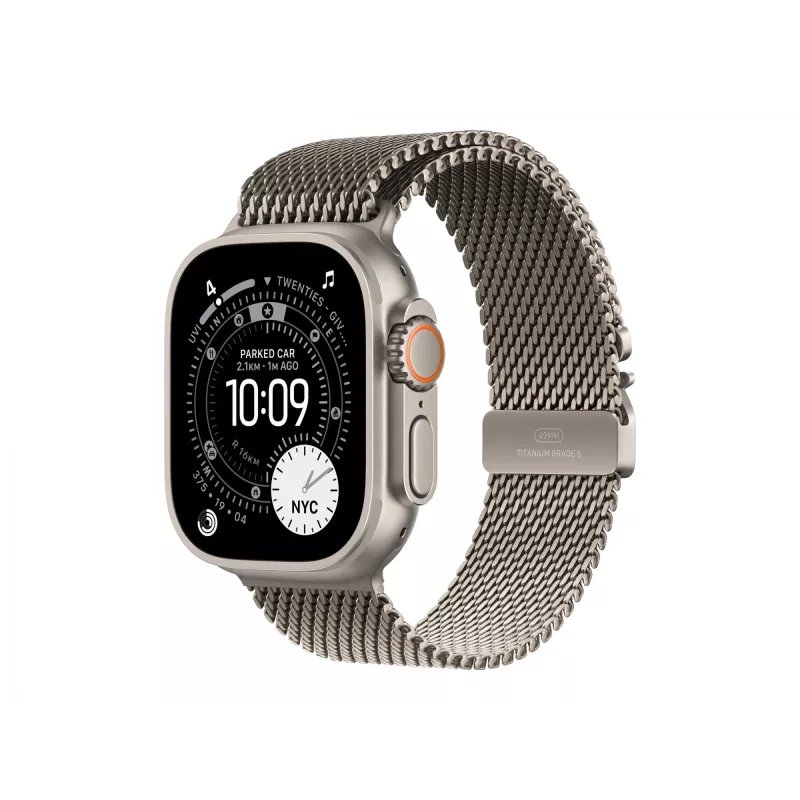 Remienok Apple MGHP4ZM/A príslušenstvo k nositeľnej elektronike prírodný titán 49 mm