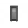 Racková skriňa LANBERG FF01-6624-23BL 24U samostatne stojaca 19 palcov 600×600 mm IP20 čierna