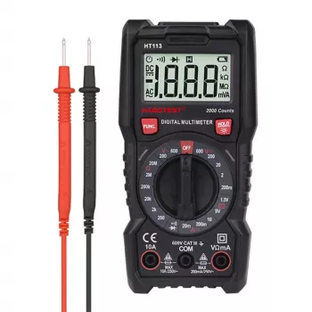 Digitálny multimeter Habotest HT113 – meranie AC/DC napätia a prúdu