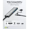 Goobay Slim 4-portový USB hub USB-C na/USB-A 5 Gbit/s - -Plug> 1x (76562)