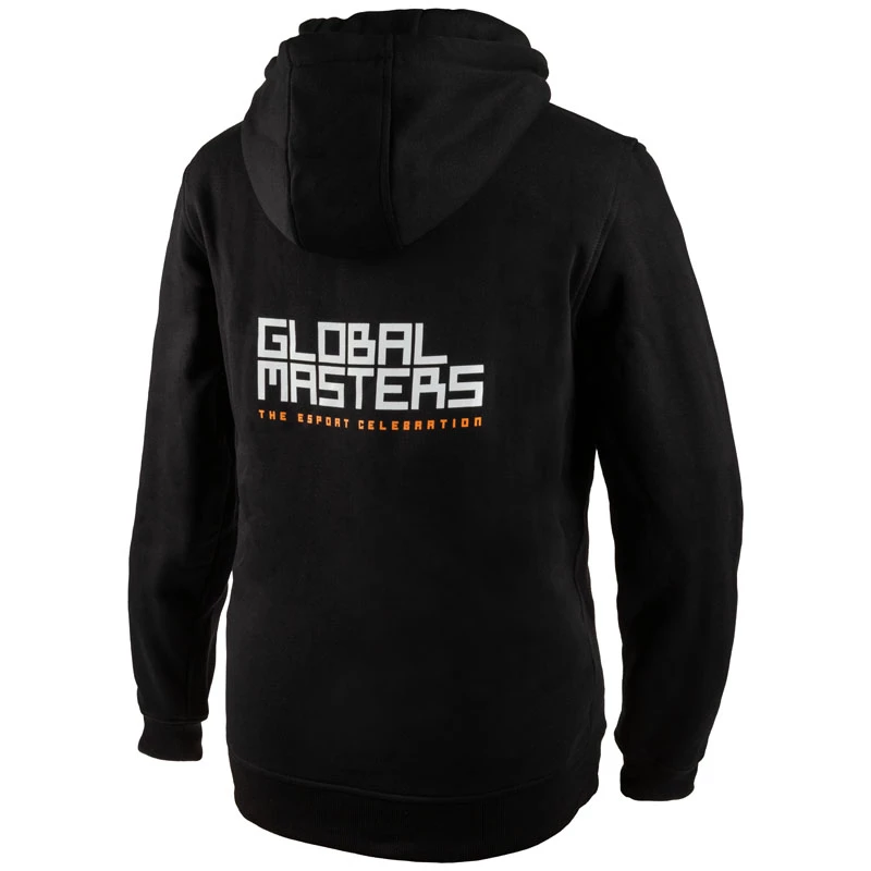 Global Masters mikina GM Logo - čierna (L)