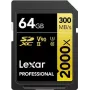 Lexar Professional 2000x SDXC 64GB UHS-II U3 V90 Pamäťová karta (LSD2000064G-BNNNG)