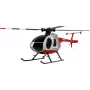 Amewi RC vrtuľník MD500 Li-Po batéria 350mAh strieborná/červená (25354)