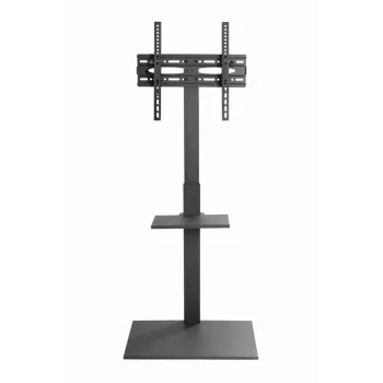 Podlahový stojan na TV GEMBIRD TVS-55T-02 pre 32–55 palcové televízory, oceľ, výška 600 mm, VESA 100x100–400x400, maximálne zaťaženie 35 kg