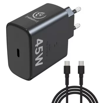 Rebeltec rýchla nabíjačka USB-C RBLAKT00026 45W pre notebooky a telefóny