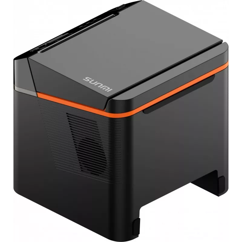 SUNMI C04020020 pokladničná tlačiareň 80 mm Kitchen Cloud Printer, termálna, s rezačkou, USB-C, Bluetooth, Ethernet, Wi-Fi, čierna
