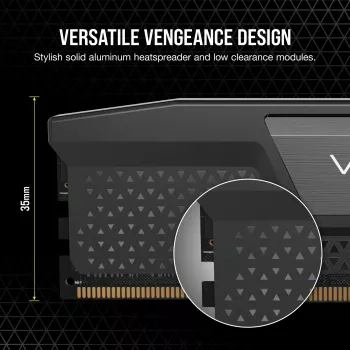 VENGEANCE® 48GB (2x24GB) DDR5 DRAM 7000MT/s CL36 pamäťová sada