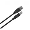 Lanberg CA-USBA-11CC-0010-BK USB kábel 1 m 2.0 USB B čierny
