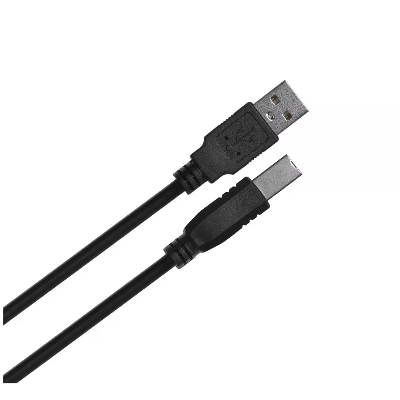 Lanberg CA-USBA-11CC-0010-BK USB kábel 1 m 2.0 USB B čierny