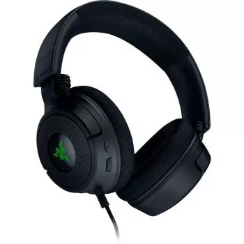 Razer Kraken V4 X - káblový herný headset pre PC (TriForce 40 mm meniče, zasúvateľný kardioidný mikrofón, 7.1 surround zvuk, Chroma RGB pre PC, konzolu a telefón)