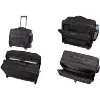 LIGHTPAK laptop trolley RPET Synthetic Fibre čierny (46215)