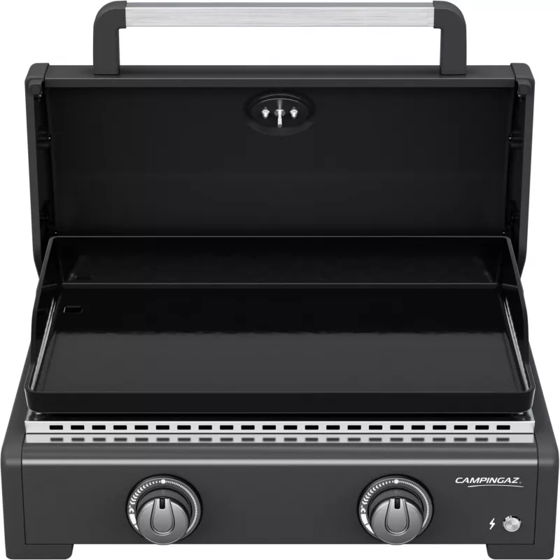 Plynová plancha Campingaz Onyx 2 2217205 — 2-horáková plancha s liatinovou varnou plochou