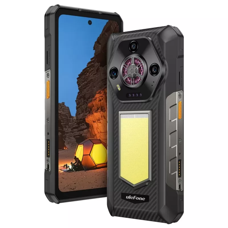 Odolný smartfón UleFone Armor 30 4G s Helio, 12 GB RAM, 512 GB úložisko, čierny, energetická trieda A