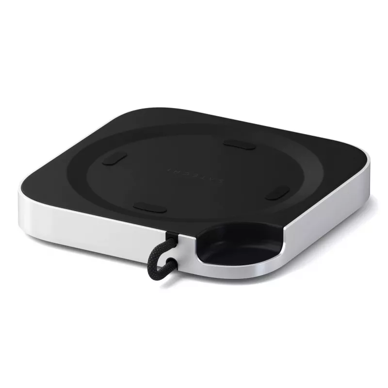 Satechi dokovacia stanica/replikátor portov pre notebook ST-GNMMES — káblový USB 3.2 Gen 2 Type-C hub, USB-A & SD, strieborný