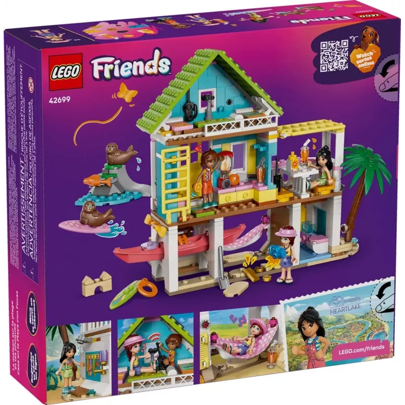 LEGO FRIENDS 42699 Plážový dom s tuleňmi