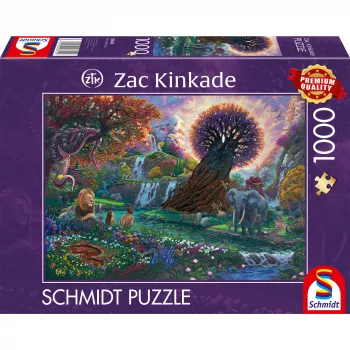 Schmidt Spiele Puzzle, Zac Kinkade, The Garden of Eden, 1000 dielikov