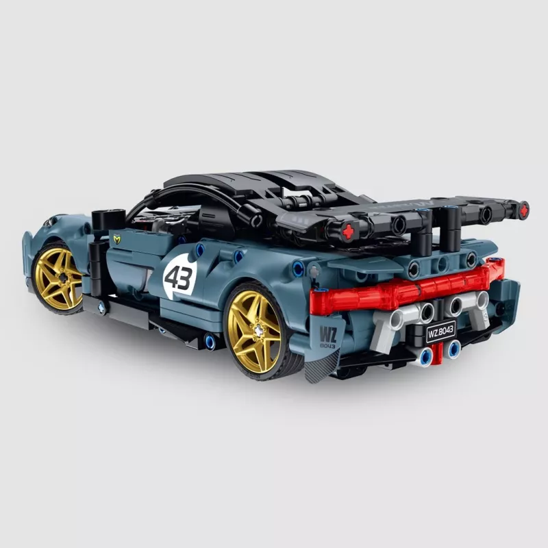 iM.Master 8043 RC Super Car stavebnica, 449 dielikov, grafitová