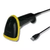Qoltec 50867 laserová čítačka čiarových kódov 1D/2D, USB, čierna