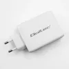 Nabíjačka QOLTEC 100W GaN USB-C Dual PD 5–20V 1,5–5A, 2×USB-C